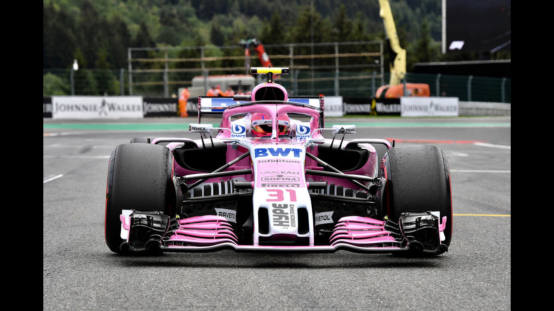Force India - Formel 1 - GP Belgien 2018