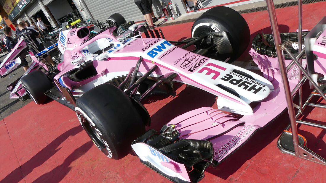 Force India - Formel 1 - GP Belgien - Spa-Francorchamps - 23. August 2018