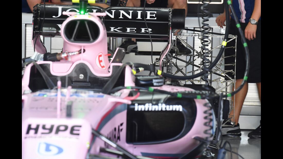 Force India - Formel 1 - GP Brasilien - 10. November 2017