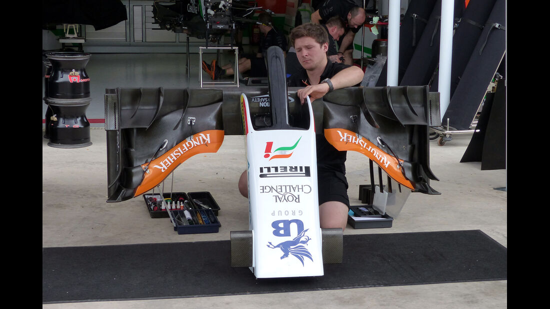 Force India - Formel 1 - GP Brasilien -5. November 2014