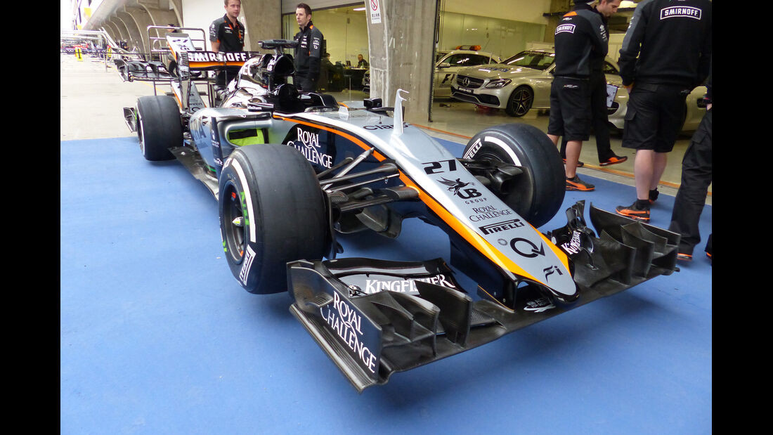 Force India - Formel 1 - GP China - Shanghai - 9. April 2015
