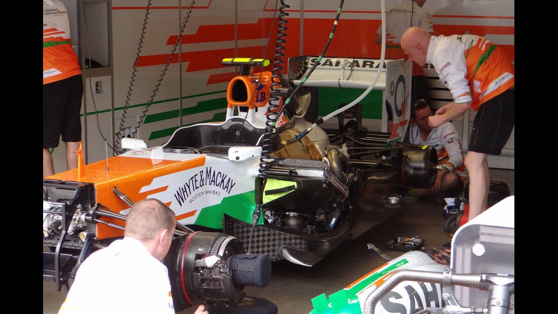 Force India - Formel 1 - GP Deuschland - 5. Juli 2013