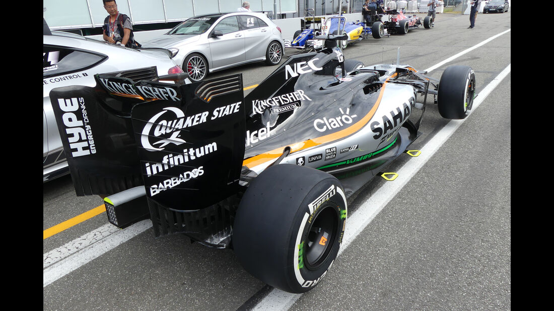 Force India - Formel 1 - GP Deutschland - Hockenheim - 28. Juli 2016
