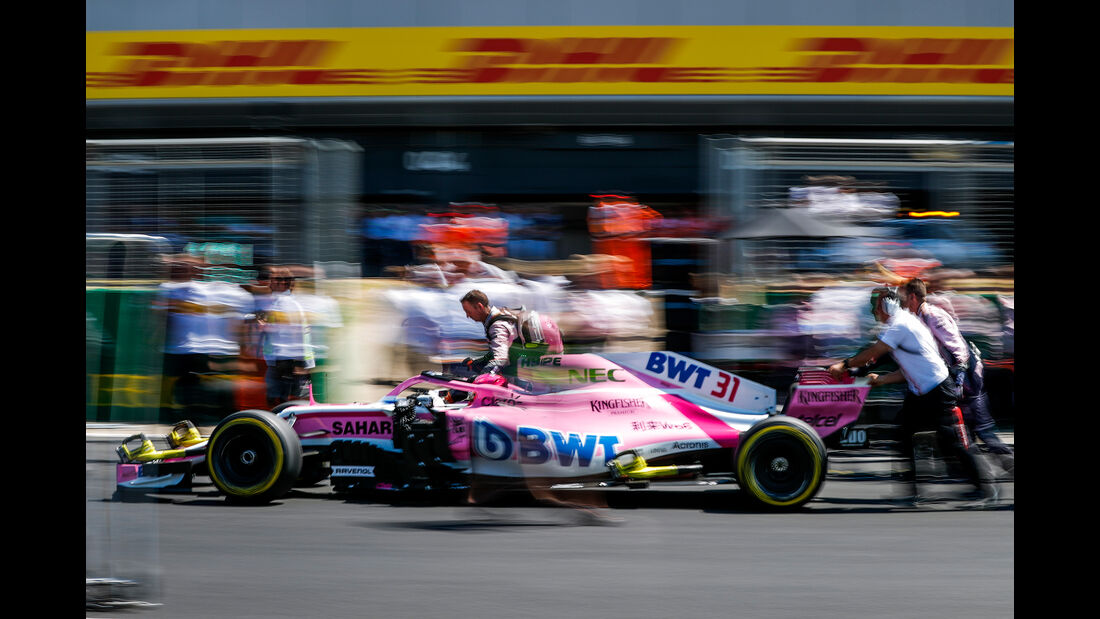 Force India - Formel 1 - GP England 2018