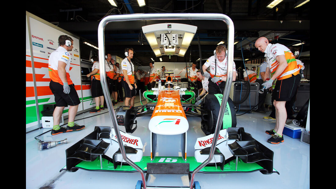 Force India - Formel 1 - GP Italien - Monza - 6. September 2013