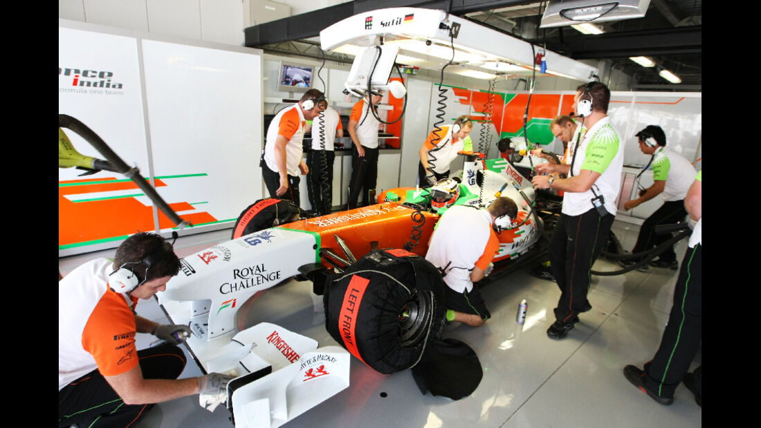 Force India  - Formel 1 - GP Japan - 07. Oktober 2011