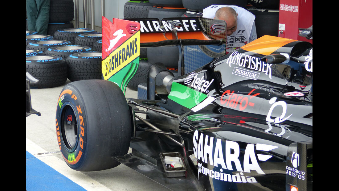 Force India - Formel 1 - GP Japan - Suzuka - 2. Oktober 2014