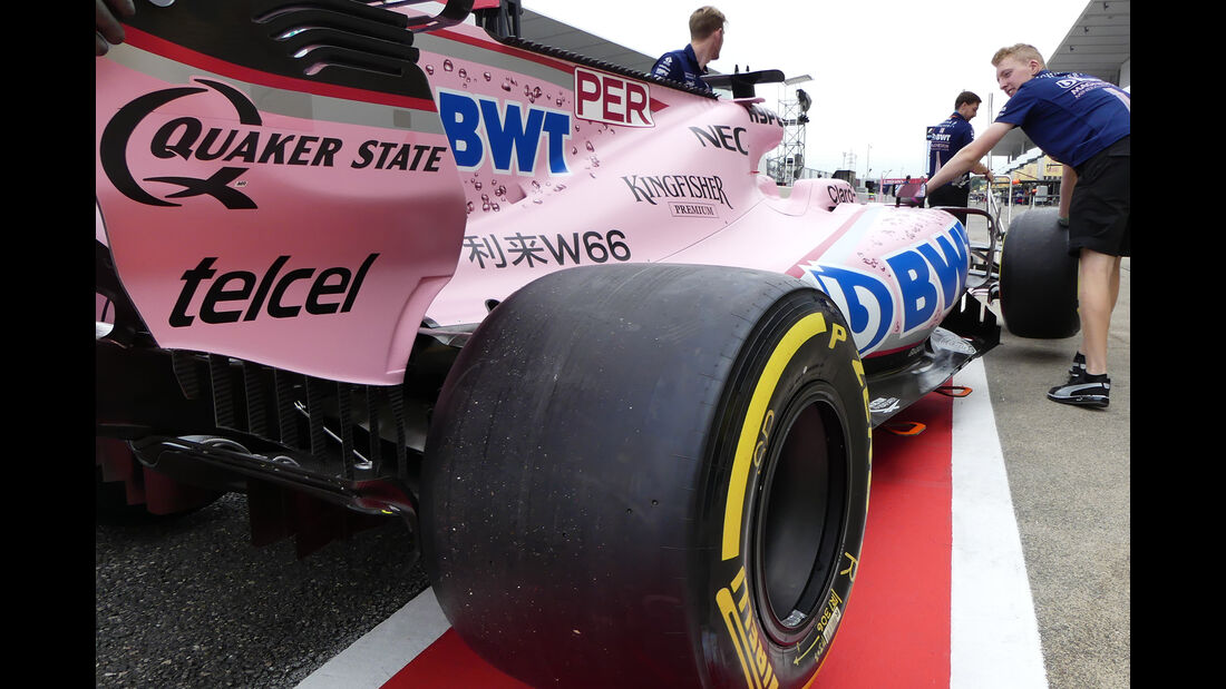 Force India - Formel 1 - GP Japan - Suzuka - 5. Oktober 2017