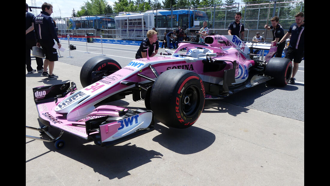 Force India - Formel 1 - GP Kanada - Montreal - 7. Juni 2018
