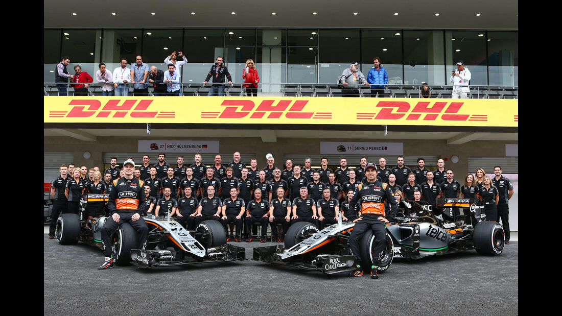 Force India - Formel 1 - GP Mexiko - 31. Oktober 2015