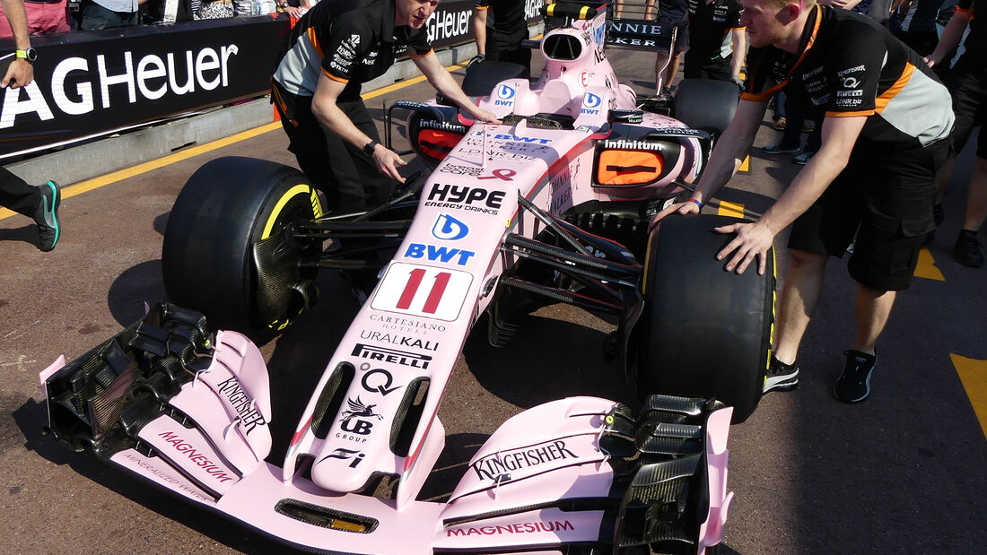 Force India - Formel 1 - GP Monaco - 26. Mai 2017