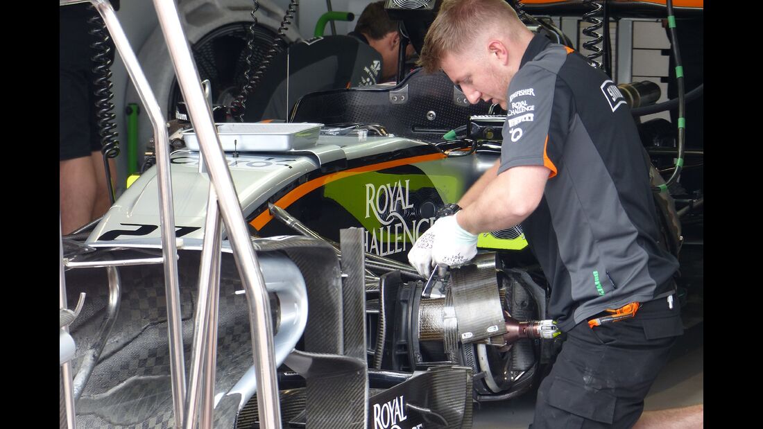 Force India  - Formel 1 - GP Monaco - Donnerstag - 21. Mai 2015