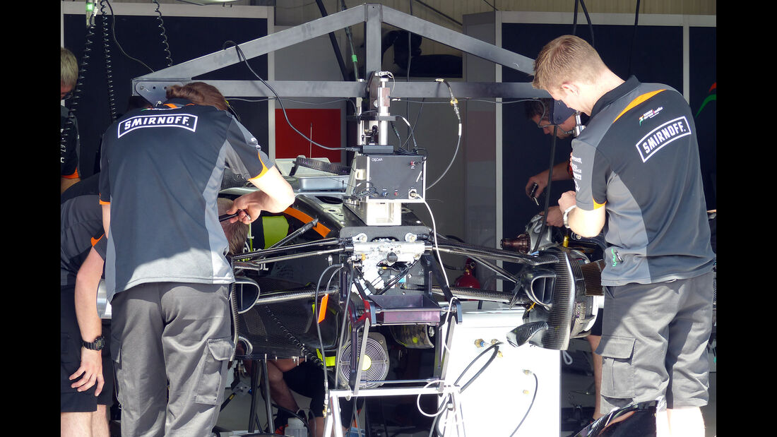 Force India  - Formel 1 - GP Monaco - Mittwoch - 20. Mai 2015