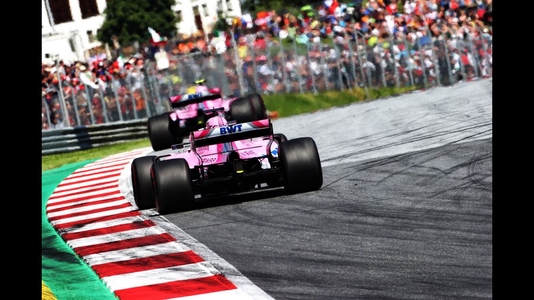 Force India - Formel 1 - GP Österreich - 1. Juli 2018