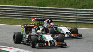 Force India - Formel 1 - GP Österreich 2014