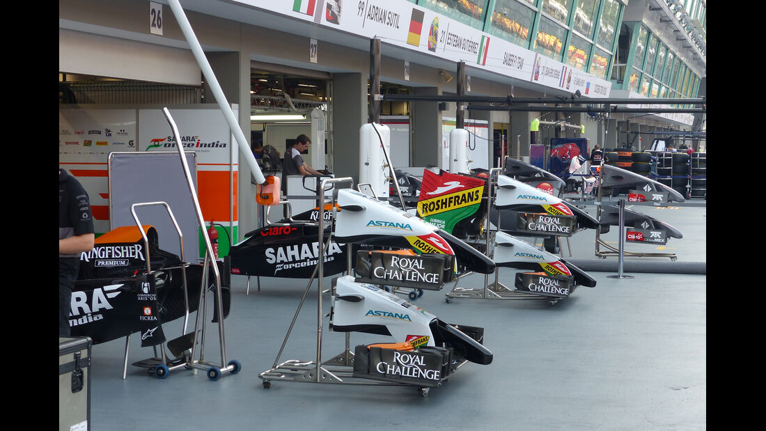 Force India - Formel 1 - GP Singapur - 17. September 2014