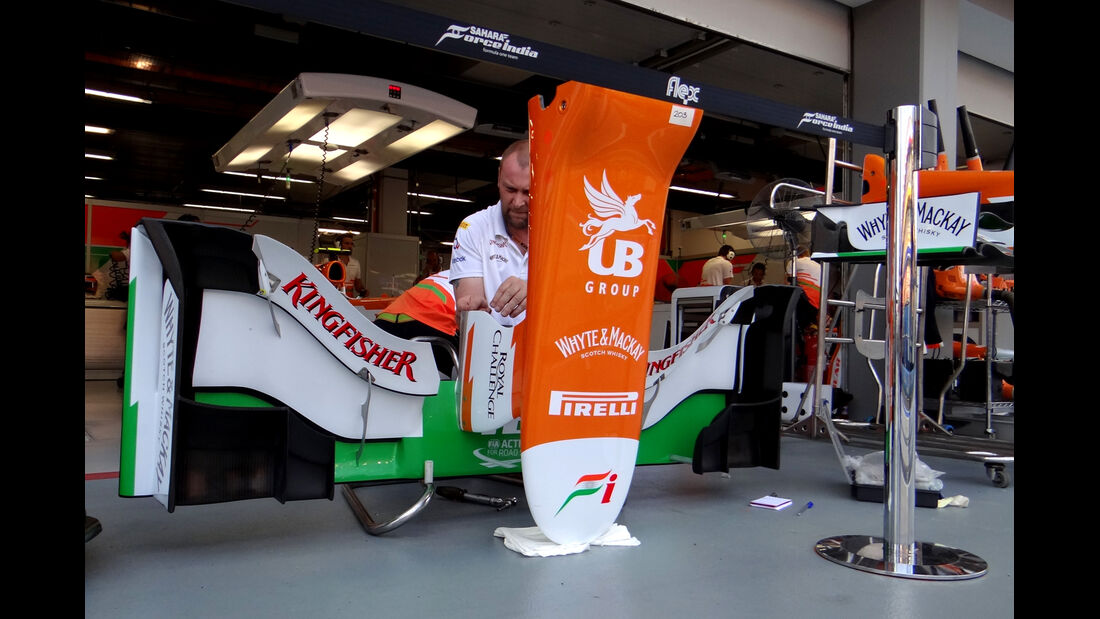 Force India - Formel 1 - GP Singapur - 22. September 2012
