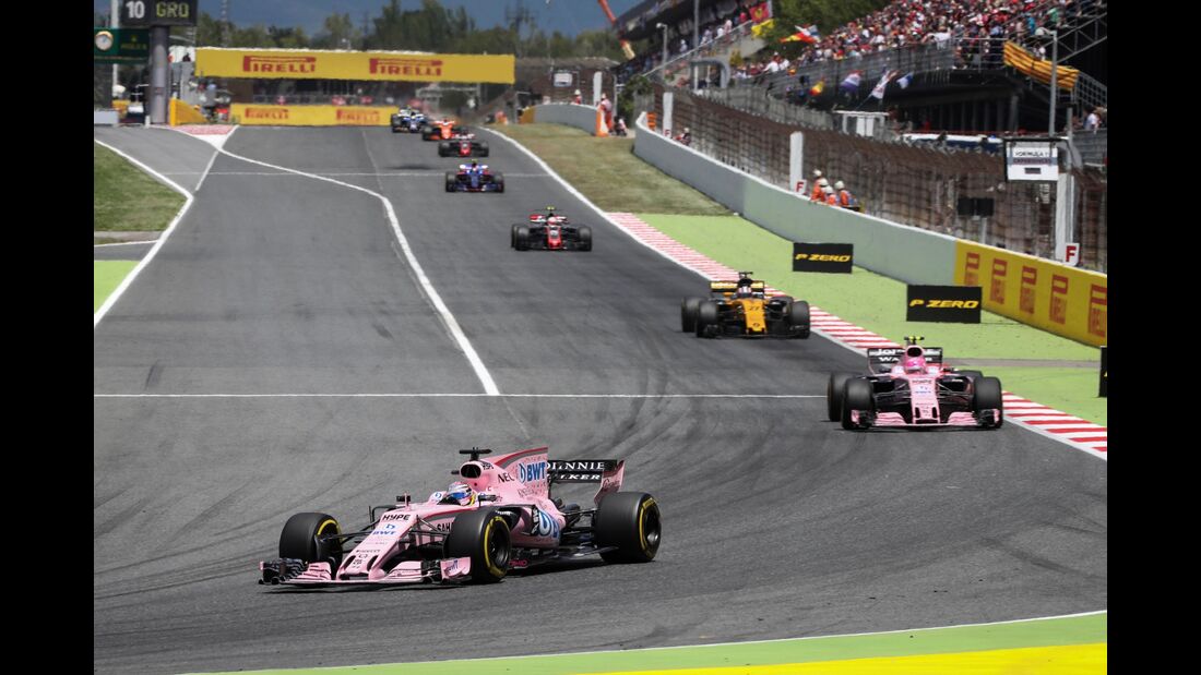 Force India - Formel 1 - GP Spanien - 14. Mai 2017