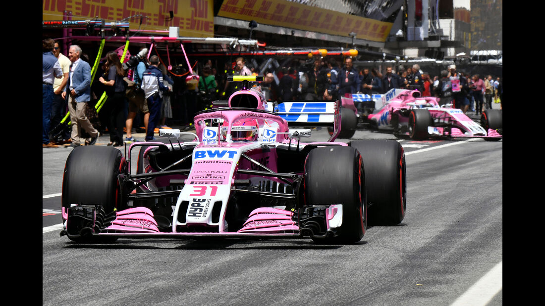 Force India - Formel 1 - GP Spanien 2018
