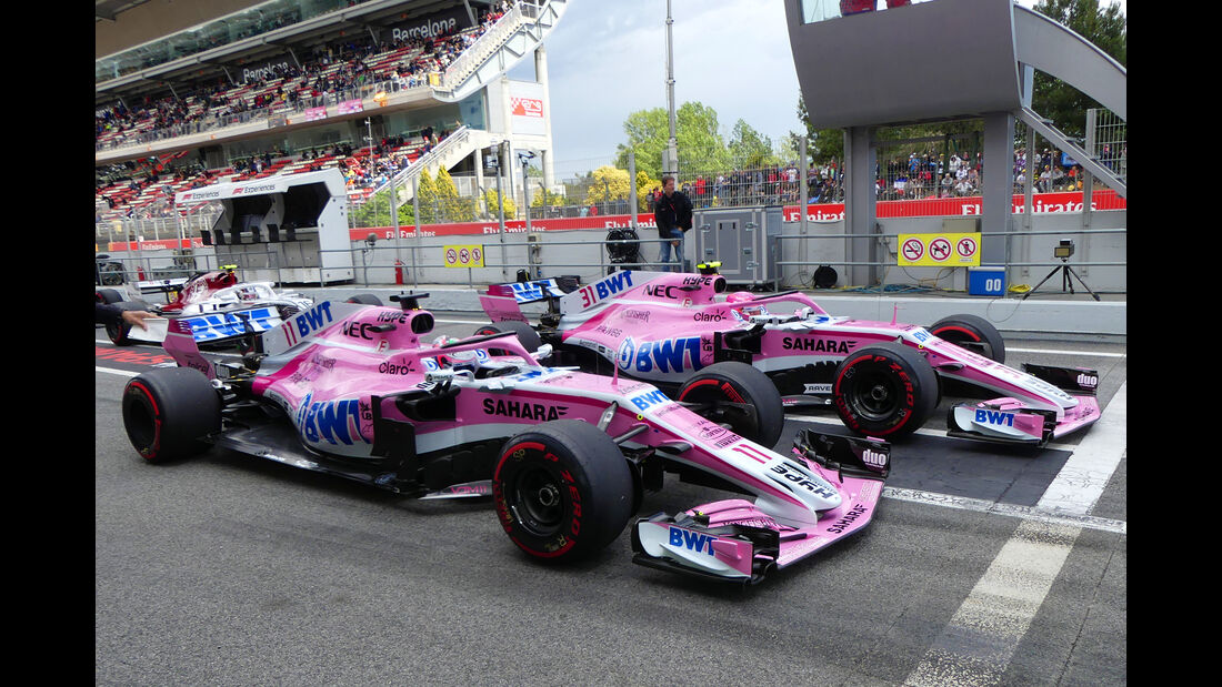 Force India - Formel 1 - GP Spanien 2018