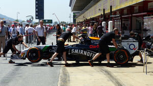 Force India - Formel 1 - GP Spanien - Barcelona - 9. Mai 2014