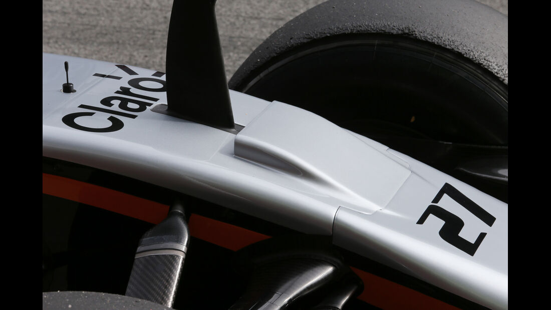 Force India - Formel 1-Technik - Barcelona-Test 2 - F1 2015