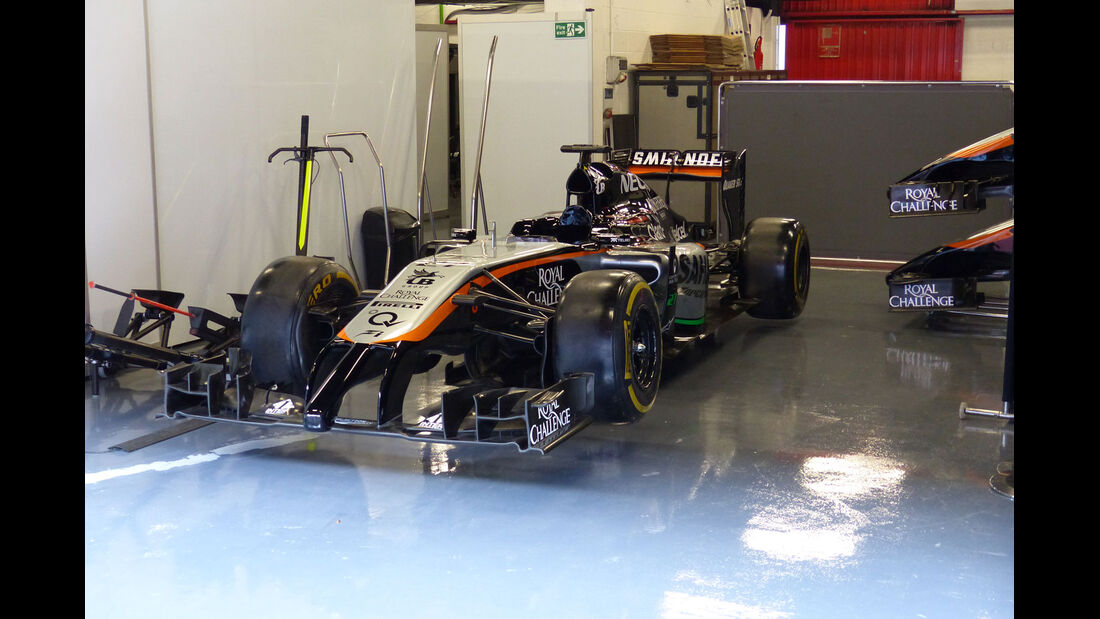 Force India - Formel 1-Test - Barcelona - 26. Februar 2015