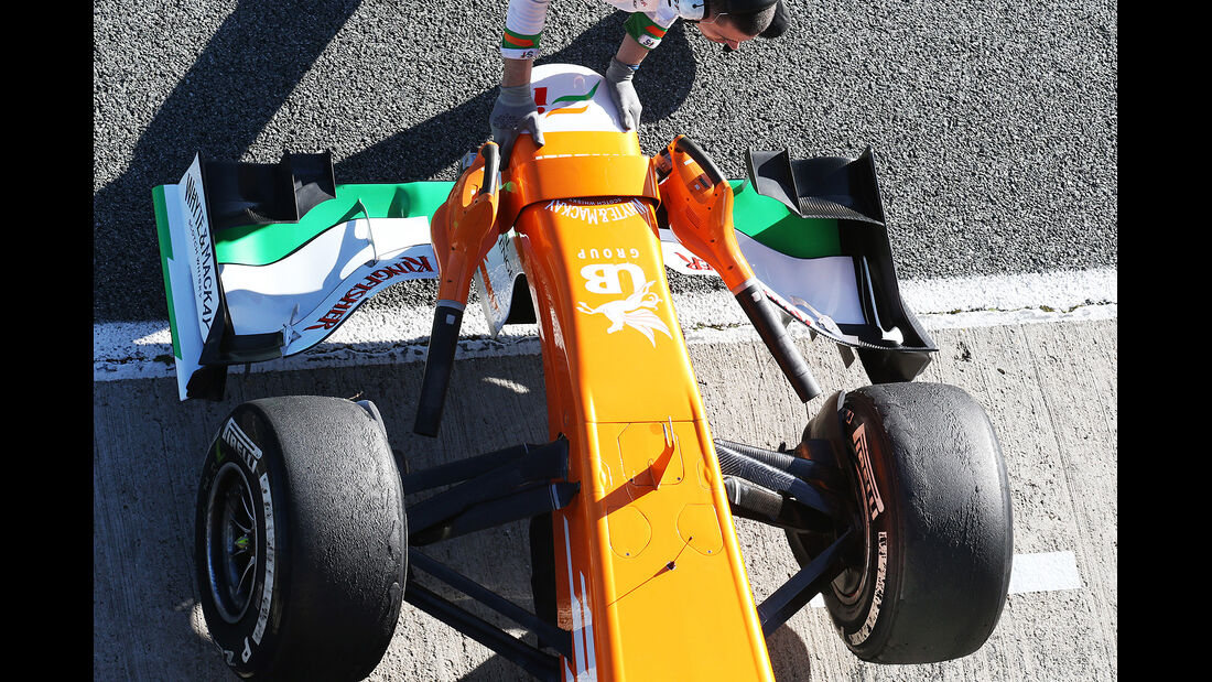 Force India, Formel 1-Test, Jerez, 7.2.2013