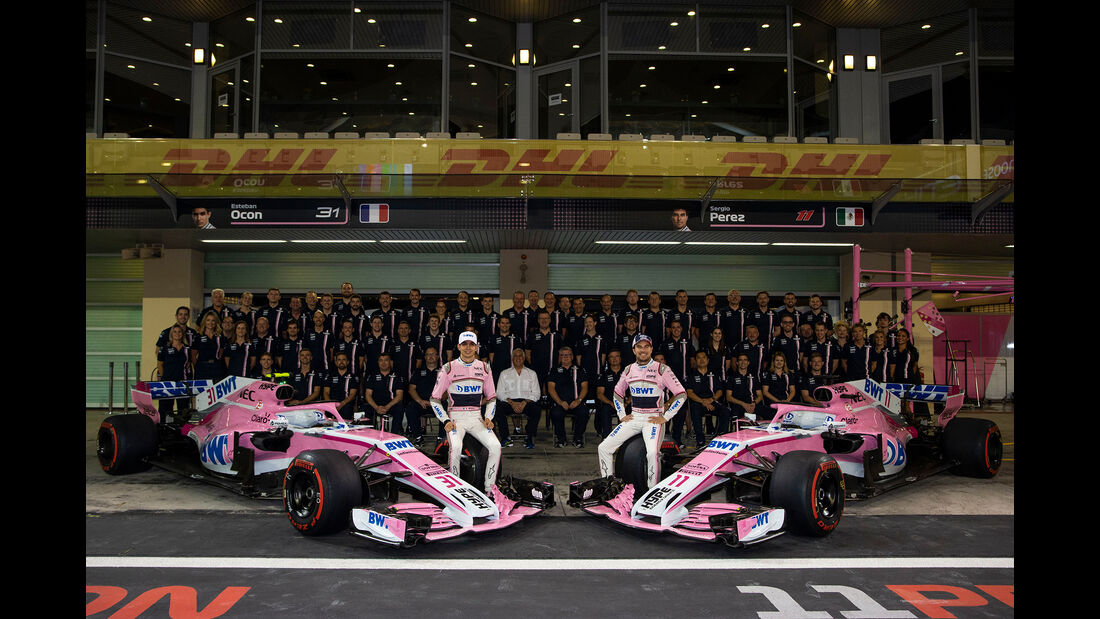 Force India - GP Abu Dhabi 2018