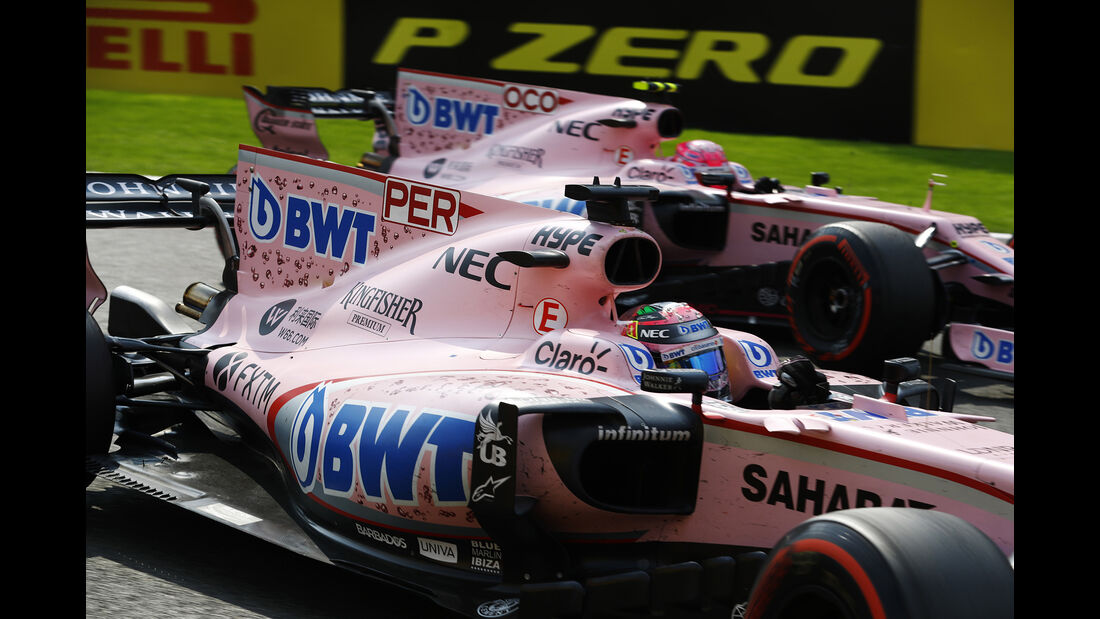 Force India - GP Belgien 2017