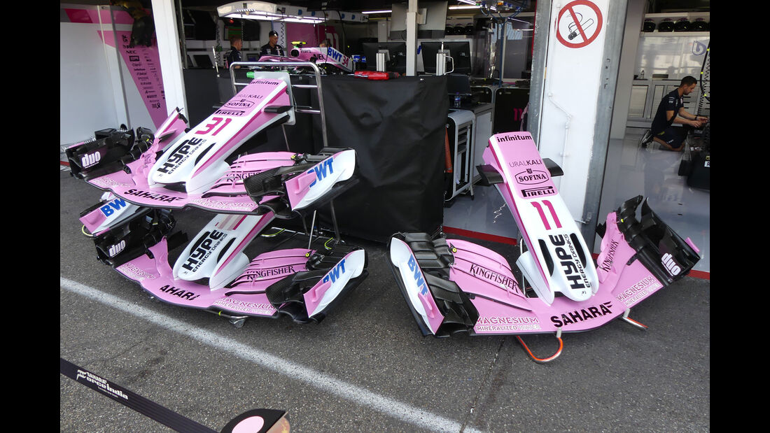 Force India - GP Deutschland - Hockenheim - Formel 1 - Freitag - 20.7.2018