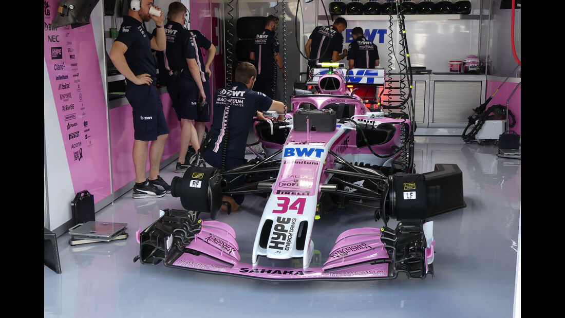 Force India - GP Deutschland - Hockenheim - Formel 1 - Freitag - 20.7.2018