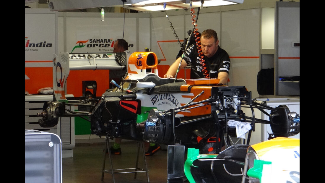 Force India - GP Deutschland - Nürburgring - 3. Juli 2013