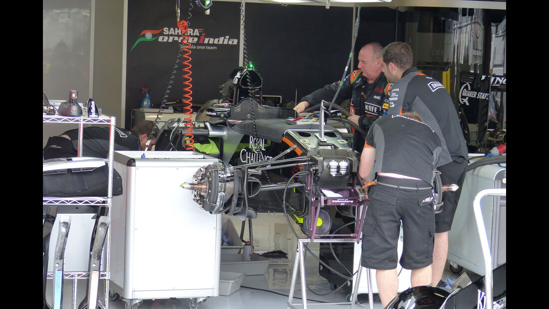 Force India - GP Italien - Monza - Donnerstag - 3.9.2015