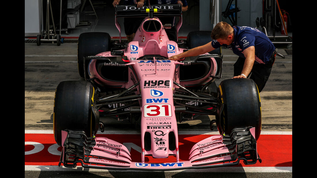 Force India - GP Italien - Monza - Formel 1 - 31. August 2017