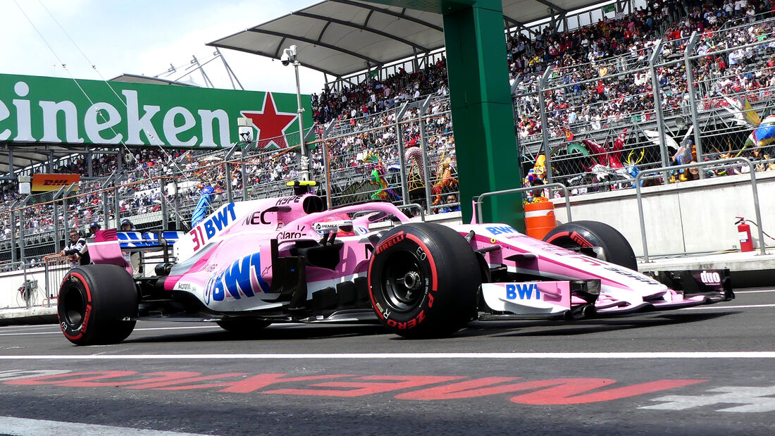 Force India - GP Mexiko - 2018