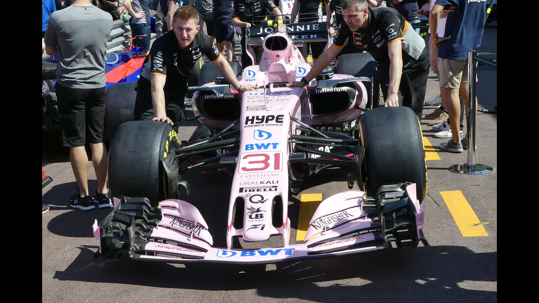 Force India - GP Monaco - Formel 1 - 14. Mai 2017