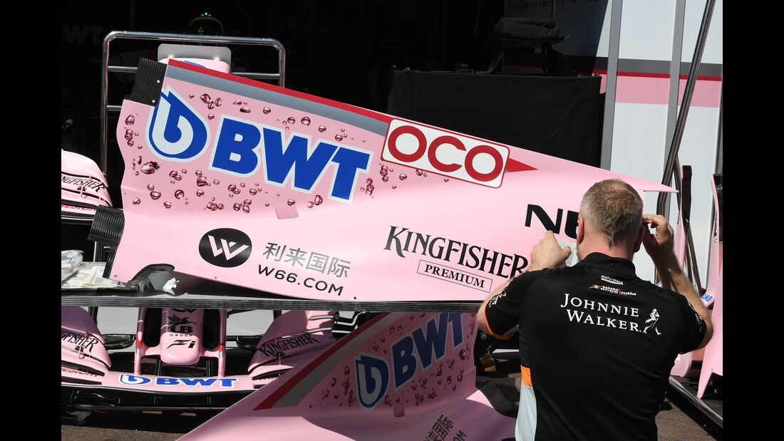 Force India - GP Monaco - Formel 1 - 14. Mai 2017