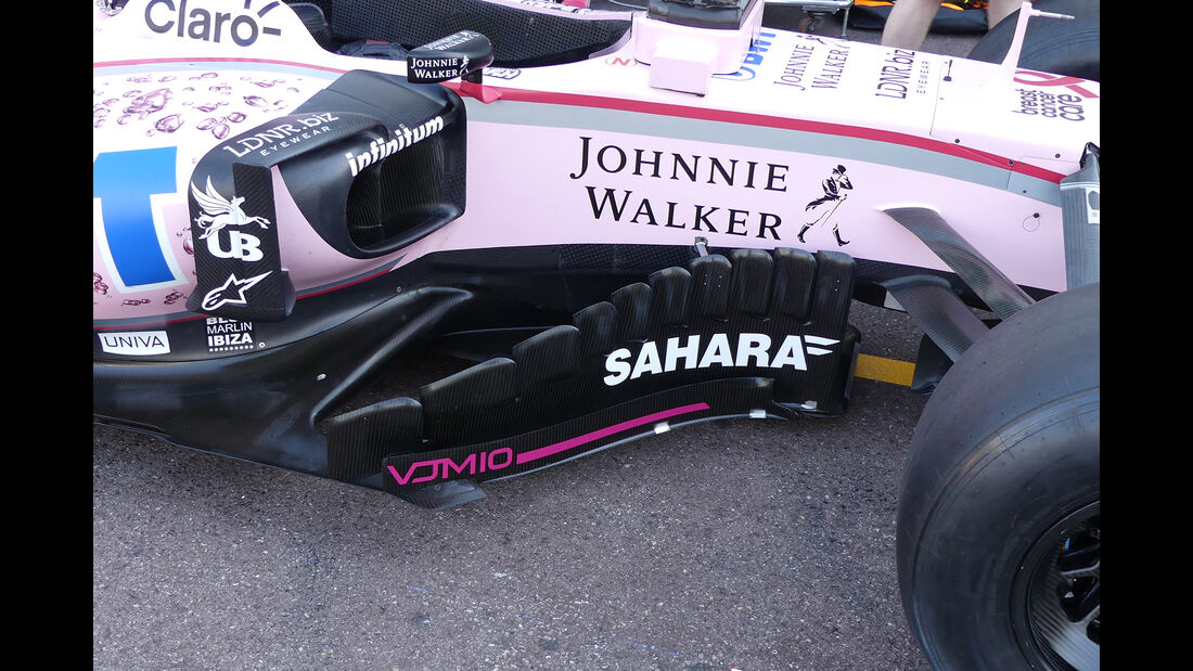 Force India - GP Monaco - Formel 1 - 24. Mai 2017