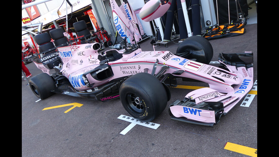 Force India - GP Monaco - Formel 1 - 24. Mai 2017