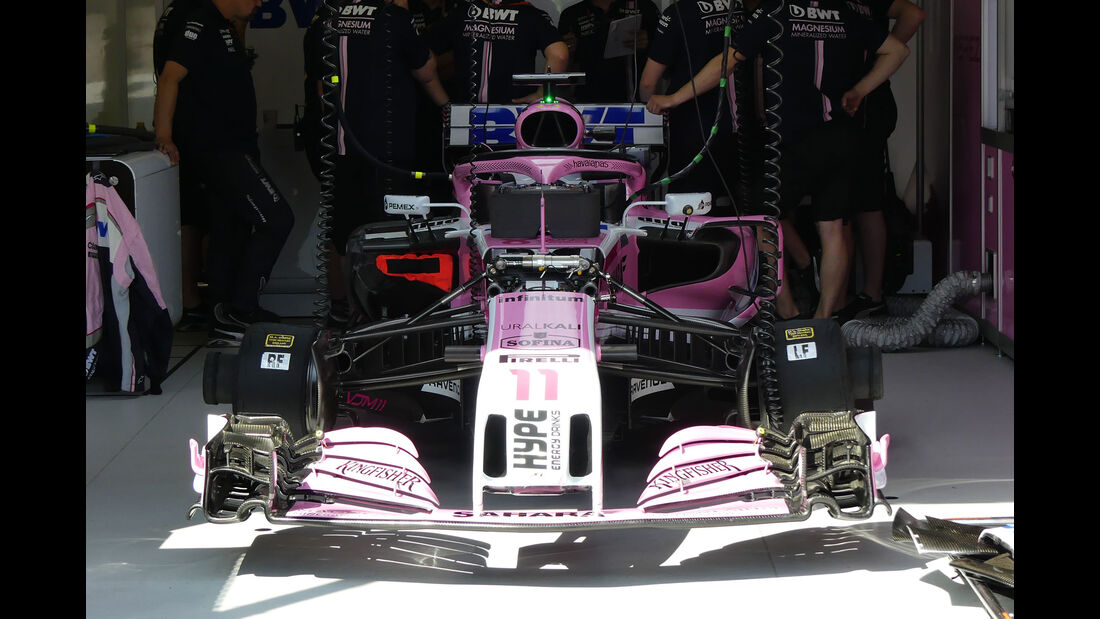 Force India - GP Monaco - Formel 1 - Donnerstag - 24.5.2018