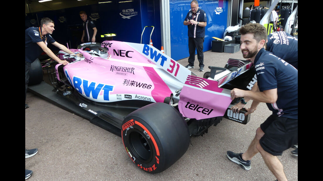 Force India - GP Monaco - Formel 1 - Mittwoch - 23.5.2018