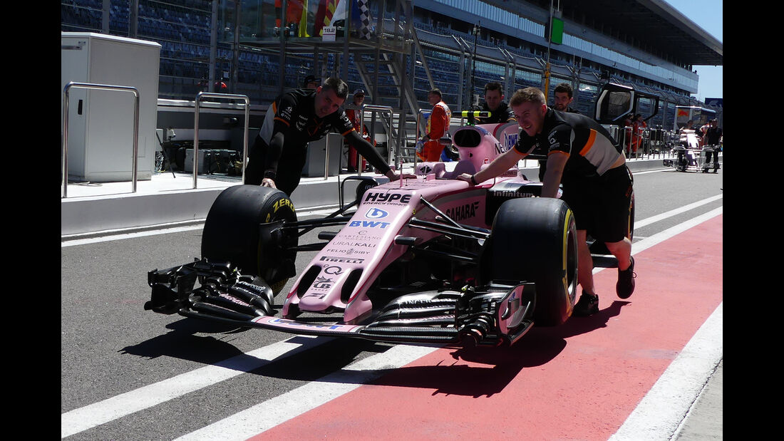 Force India - GP Russland - Sotschi - Formel 1 - 27. April 2017