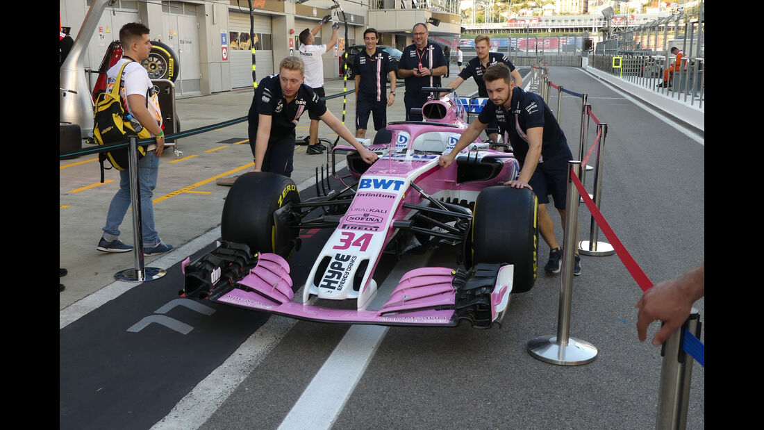 Force India - GP Russland - Sotschi - Formel 1 - Donnerstag - 27.9.2018