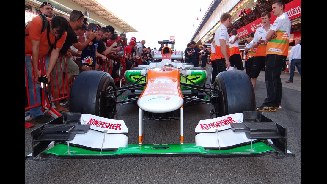 Force India - GP Spanien - 10. Mai 2012