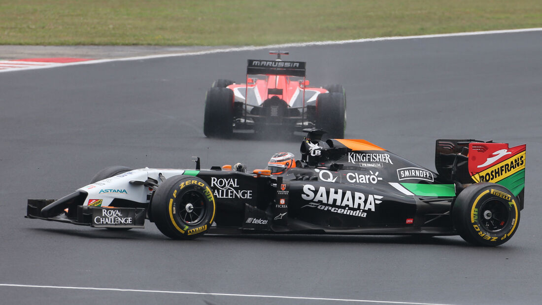 Force India - GP Ungarn 2014
