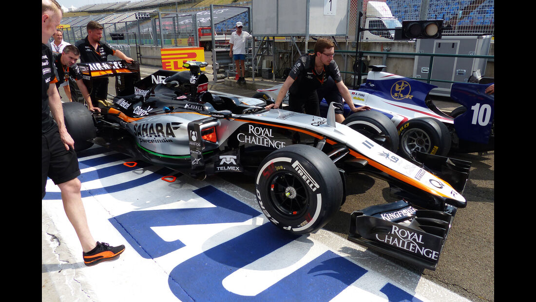 Force India - GP Ungarn - Budapest - Donnerstag - 23.7.2015