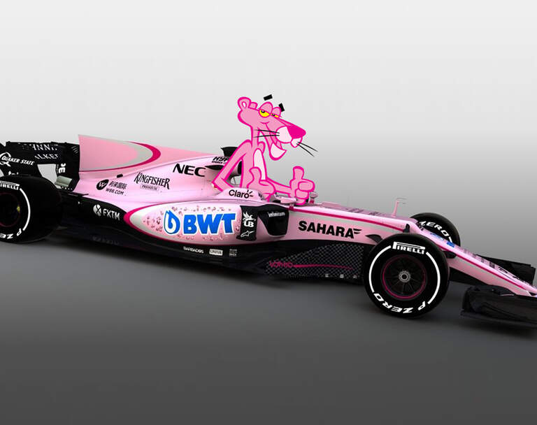 Rosa Rennstall Diese Fahrer Wurden Zu Force India Passen Auto