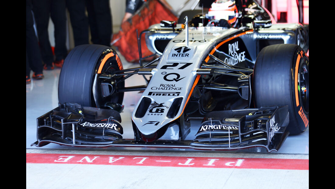 Force India Technik - B-Version - GP England 2015