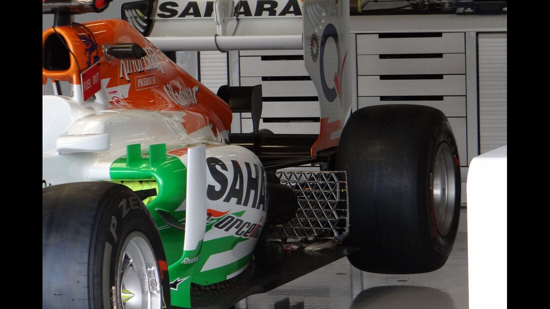 Force India Technik GP England 2012